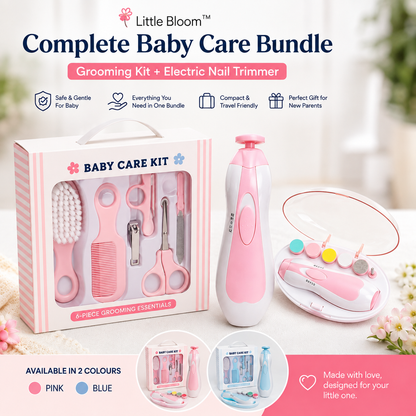 Little Bloom™ Complete Baby Care Bundle