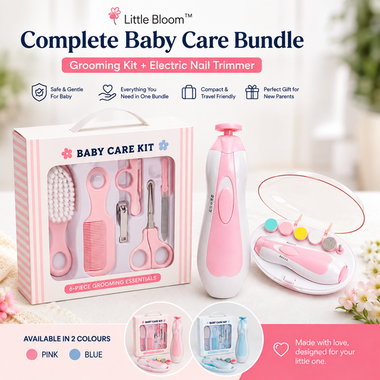 Little Bloom™ Complete Baby Care Bundle